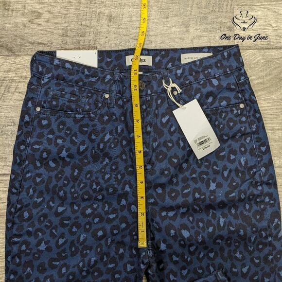 delaluz jeans Mid Rise Ankle Skinny Jeans Size 8 - Picture 5 of 7